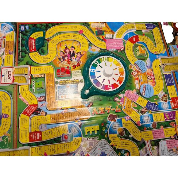 Hasbro Takara Tomy Game of Life Japan Board Game - Picture 15 of 16